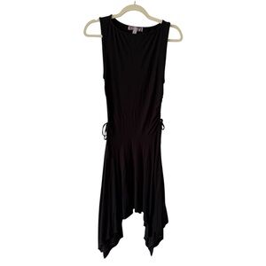 Urban Outfitters Black Asymmetrical Dress